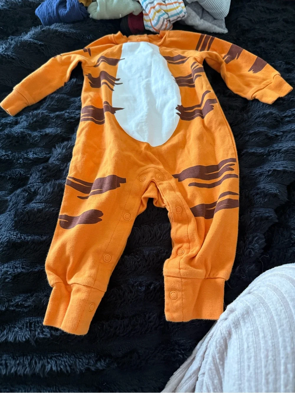 Carter's Assorted Kids Footie Sleepers in Blue, Orange, Green & Gray